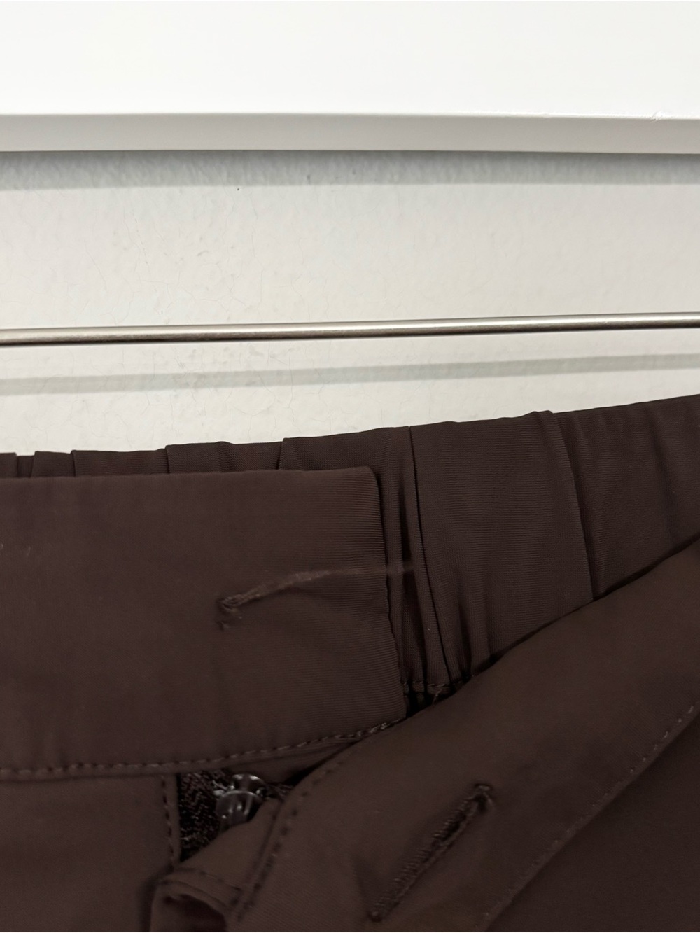RUTI The Wide Ish Chocolate Brown Trousers Pants - Picture 5 of 10